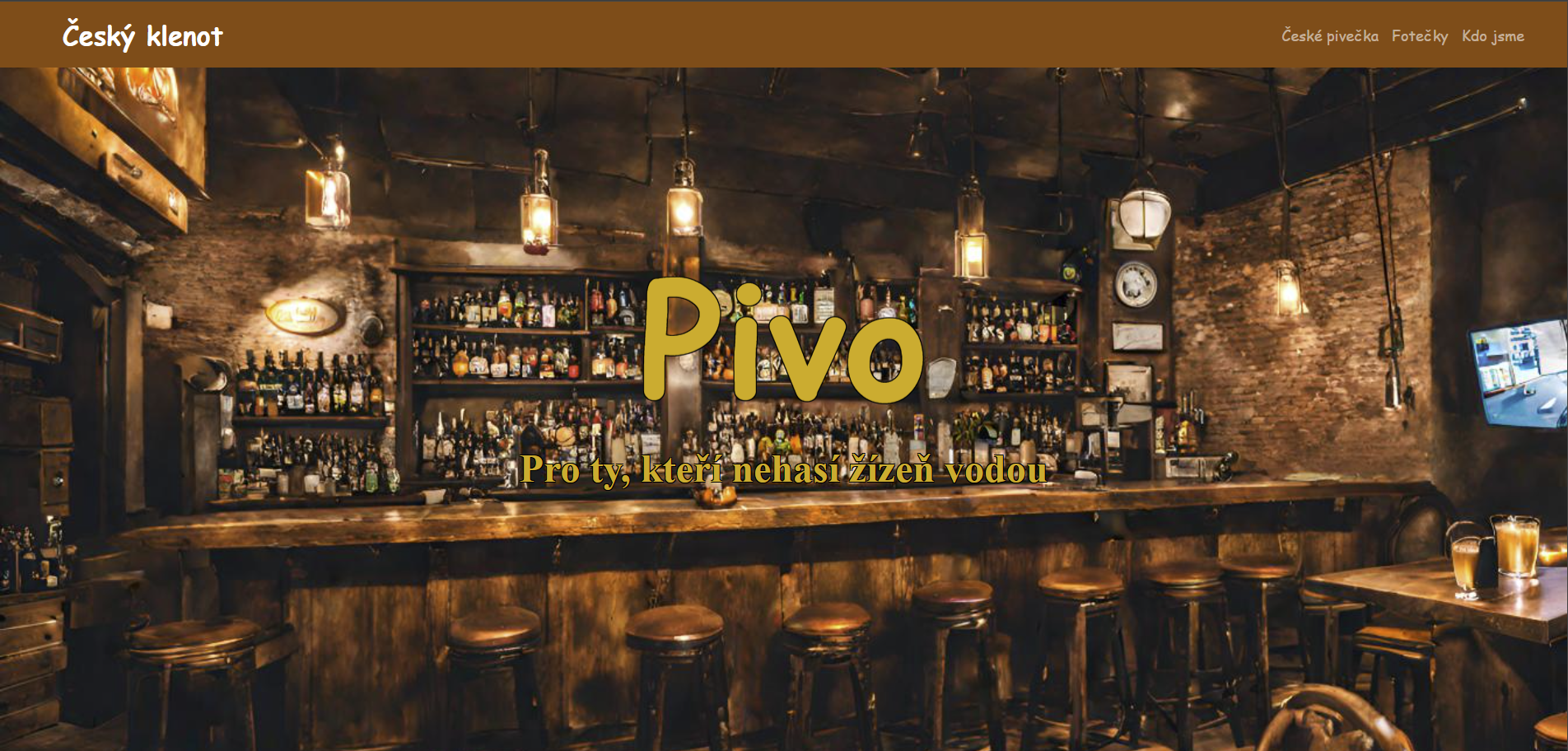 Microsite pivo